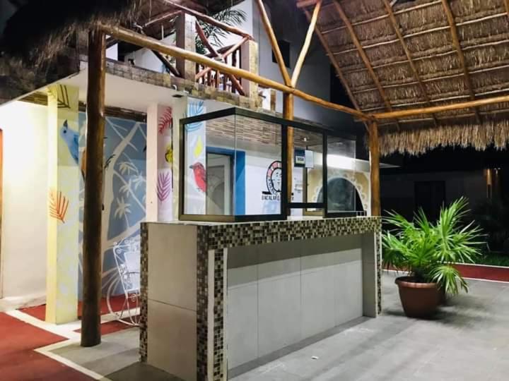 Hotel Miriam Bacalar Bagian luar foto