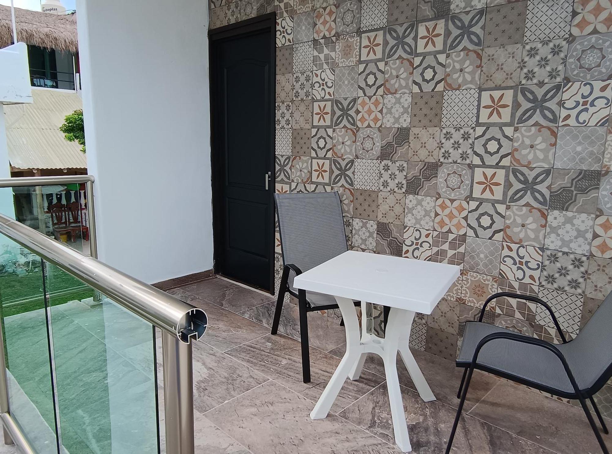 Hotel Miriam Bacalar Bagian luar foto